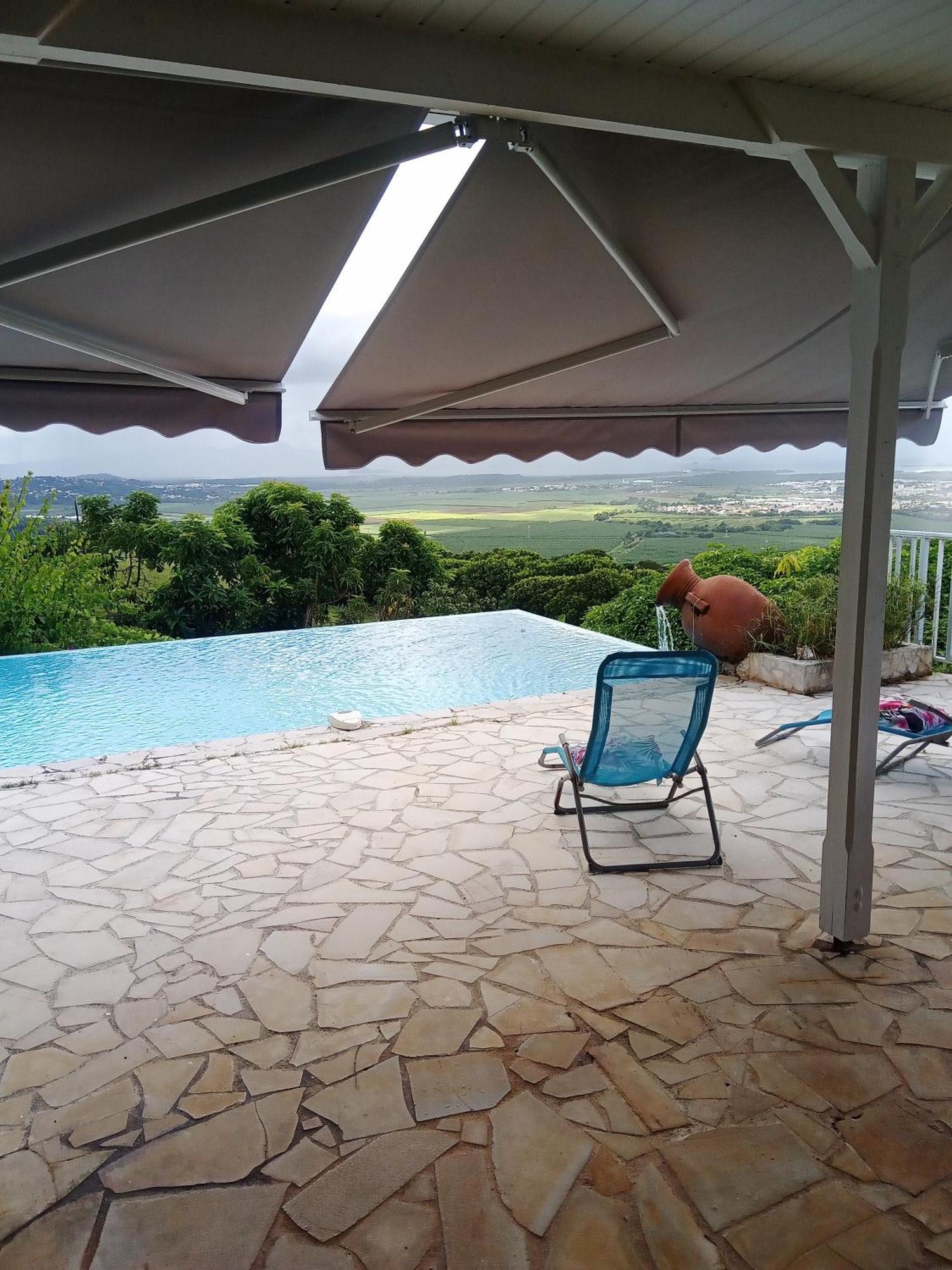 Martinique Vue D'Exception Et Piscine Villa Le Lamentin Esterno foto